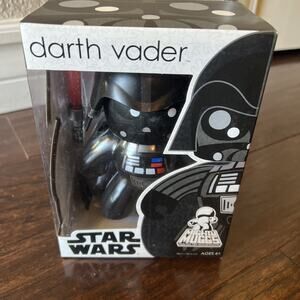 Star Wars Mighty Muggs Darth Vader 6"in Figure Hasbro 2007